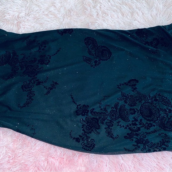 City Triangles 90s Fairy Glitter Cami Prom Dress - Picture 4 of 9